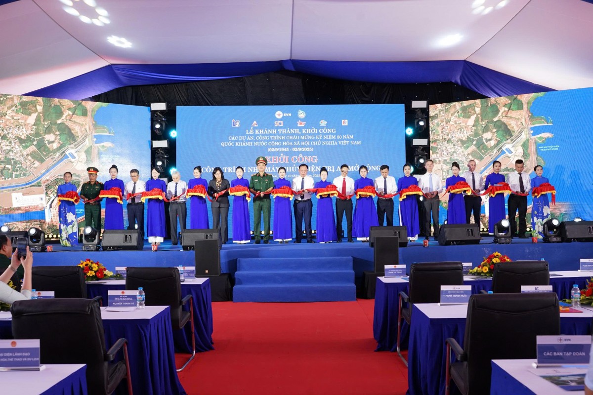 Lễ khởi công Công trình Nhà máy Thủy điện Trị An mở rộng